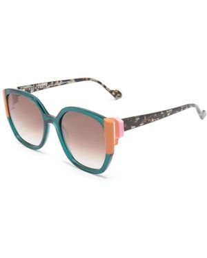 Face A Face Sunglasses - Green