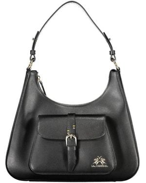 La Martina Ledertasche - Schwarz