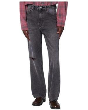 Our Legacy Relaxed Fit Bundfaltenhose - Grau