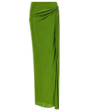 Elisabetta Franchi Maxi Skirts - Green