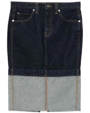 KHAITE Denim Skirts - Black