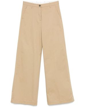 Nine:inthe:morning Wide Trousers - Natural