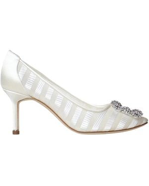 Manolo Blahnik Pumps - Weiß