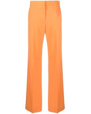 MSGM Straight Trousers - Orange