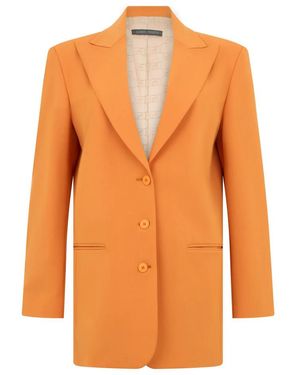 Alberta Ferretti Jassen ,Oranje ,Jassen
