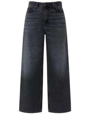 Won Hundred Jeans ,Zwart ,Katoen Lyon Slop - Blauw