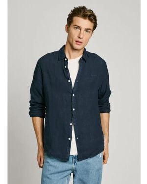 Pepe Jeans Casual Shirts - Blu