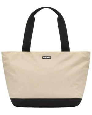 K-Way Clere Tote Bag - Naturel