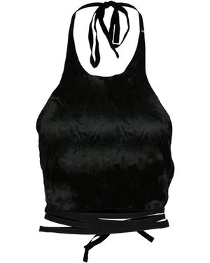 Sportmax Sleeveless Tops - Black