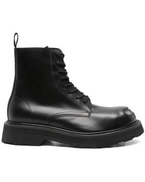 KENZO Lace-Up Boots - Black
