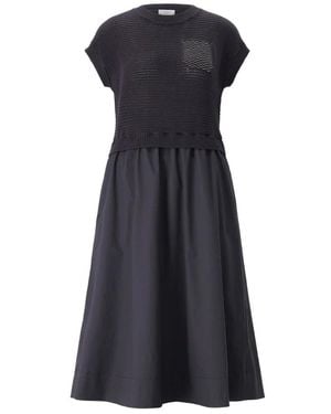 Peserico Midi Dresses - Blue
