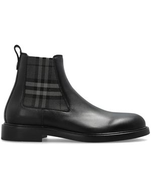 Burberry Pembroke Ankle Boots - Schwarz