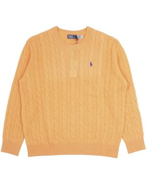 Polo Ralph Lauren Round-Neck Knitwear - Orange