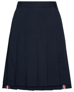 Thom Browne Rokken ,Blauw ,Wol Short Skirts