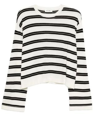 Soft Goat Round-Neck Knitwear - Black