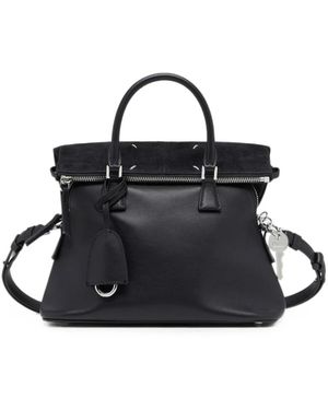 Maison Margiela Tassen ,Zwart ,Leer 5Ac Soft Mini