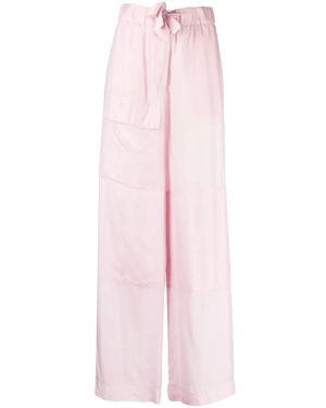 Dries Van Noten Wide Trousers - Pink