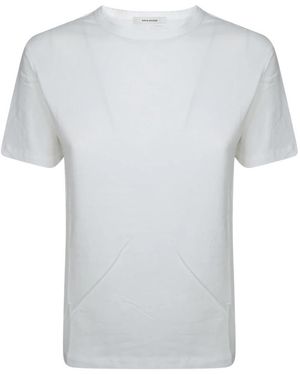 Entire studios Tops ,Wit ,T-Shirt Mm - Grijs