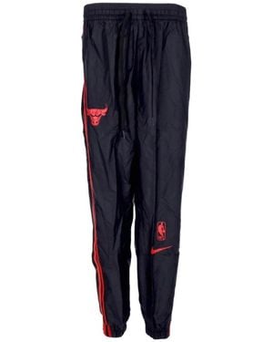 Nike Chicago Bulls Trainingshose Schwarz/Rot - Blau