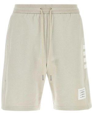Thom Browne Casual Shorts - Natural