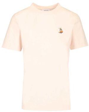 Maison Kitsuné T-Shirts - Natural