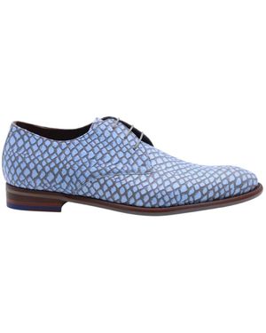 Floris Van Bommel Casual Schnürschuh - Blau