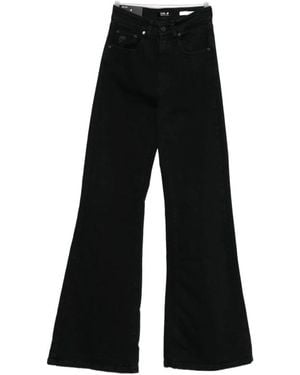 Lois Wide Jeans - Negro