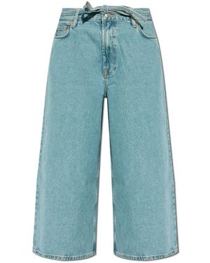 Samsøe & Samsøe Cropped Jeans - Azul