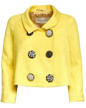 Dries Van Noten Light Jackets - Yellow
