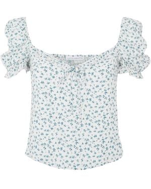 Mar De Margaritas Blouses - Blue
