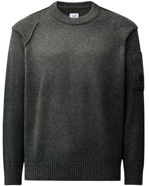 C.P. Company Round-Neck Knitwear - Gris