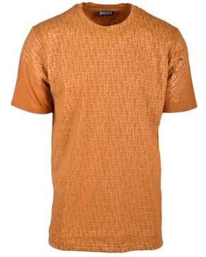 DIESEL T-Shirts - Orange