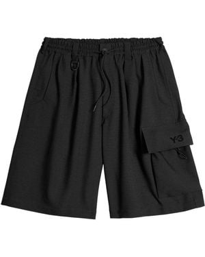 Y-3 Casual Shorts - Black
