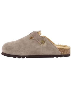 Scholl Schoenen ,Grijs ,Suède Fae New F - Bruin