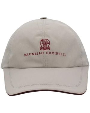 Brunello Cucinelli Caps - Gray