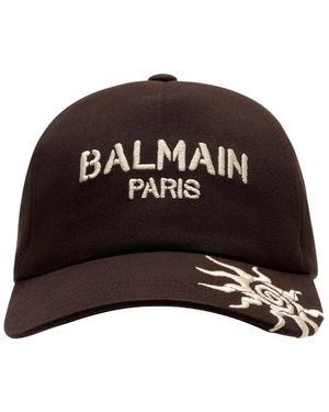 Balmain Accessoires ,Bruin ,Caps