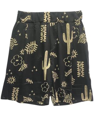 A PAPER KID Casual Shorts - Verde