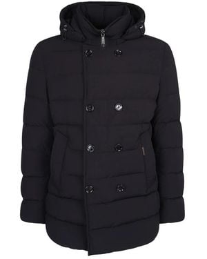 Moorer Down Coats - Black