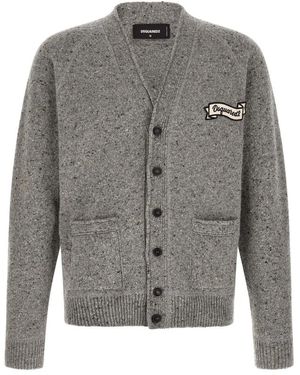 DSquared² Truien & Vesten ,Grijs ,Truien
