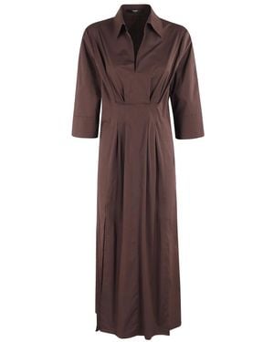 Seventy Midi Dresses - Marrone