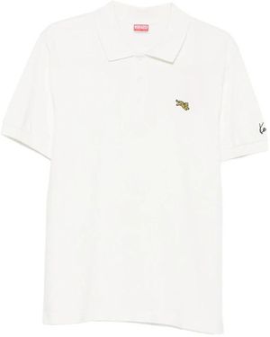 KENZO Polo Shirts - White