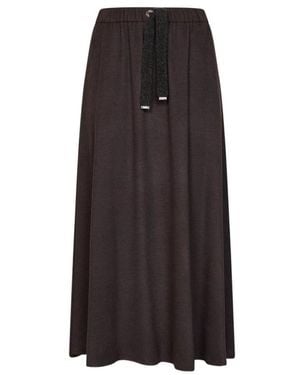 Herno Maxi Skirts - Marron