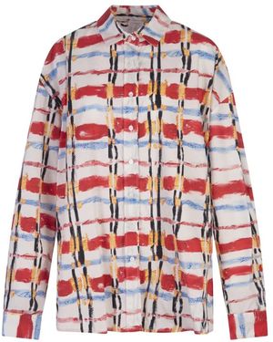 Stella Jean Shirts - Rojo