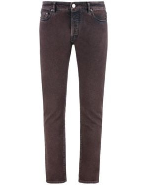 Moorer Slim-Fit Jeans - Grijs