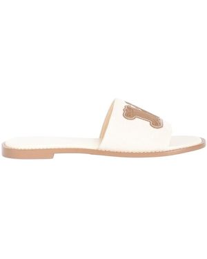 Max Mara Sliders - White