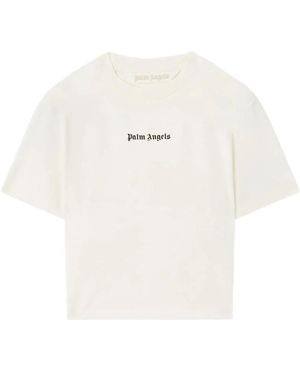 Palm Angels T-Shirts - White