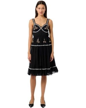 Manoush Midi Dresses - Negro