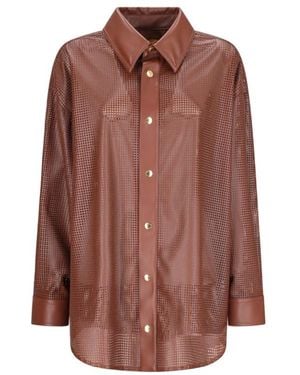 Khrisjoy Shirts - Brown