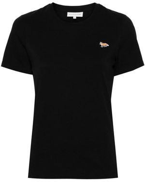 Maison Kitsuné T-Shirts - Negro