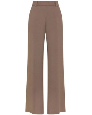 Seventy Broeken ,Grijs ,Pantalone Ampio - Bruin
